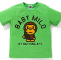 A BATHING APE BAPE KIDS BABY MILO CHOCOLATE TEE