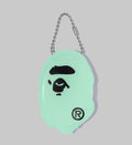 A BATHING APE APE HEAD COIN CASE Glow in the Dark