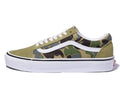 A BATHING APE BAPE X VANS ABC CAMO OLD SKOOL w/ Keychain