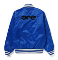 A BATHING APE APE RELAXED FIT NYLON VARSITY JACKET