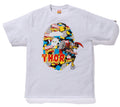 A BATHING APE BAPE x MARVEL CAMO MIGHTY THOR TEE - happyjagabee store