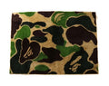 A BATHING APE ABC CAMO RUG MAT
