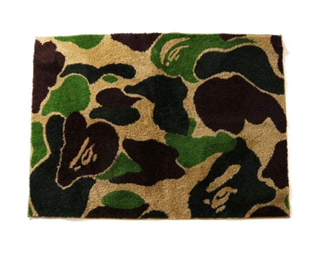 A BATHING APE ABC CAMO RUG MAT