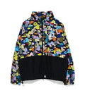 A BATHING APE Ladies' MULTI CAMO WIDE CROPPED JACKET