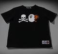 A BATHING APE BAPE KIDS 15TH ANNIVERSARY X mastermind APE HEAD & MILO TEE [ KIDS ]