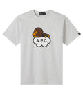 A BATHING APE BAPE x A.P.C. MILO WIDE TEE