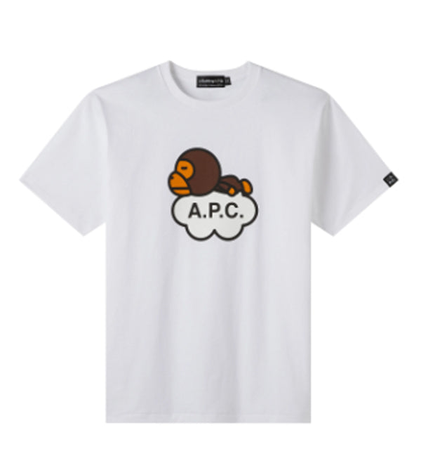 A BATHING APE BAPE x A.P.C. MILO WIDE TEE