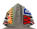 A BATHING APE MULTI POCKET SHARK HOODIE JACKET