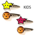 A BATHING APE BAPE KIDS BABY MILO STA HAIR CLIP SET