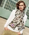 A BATHING APE CANADA GOOSE x BAPE CONCEPTS ABC CAMO DOWN SCARF