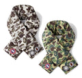 A BATHING APE CANADA GOOSE x BAPE CONCEPTS ABC CAMO DOWN SCARF