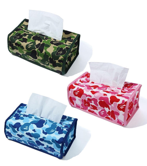 A BATHING APE ABC CAMO TISSUE COVER - happyjagabee store