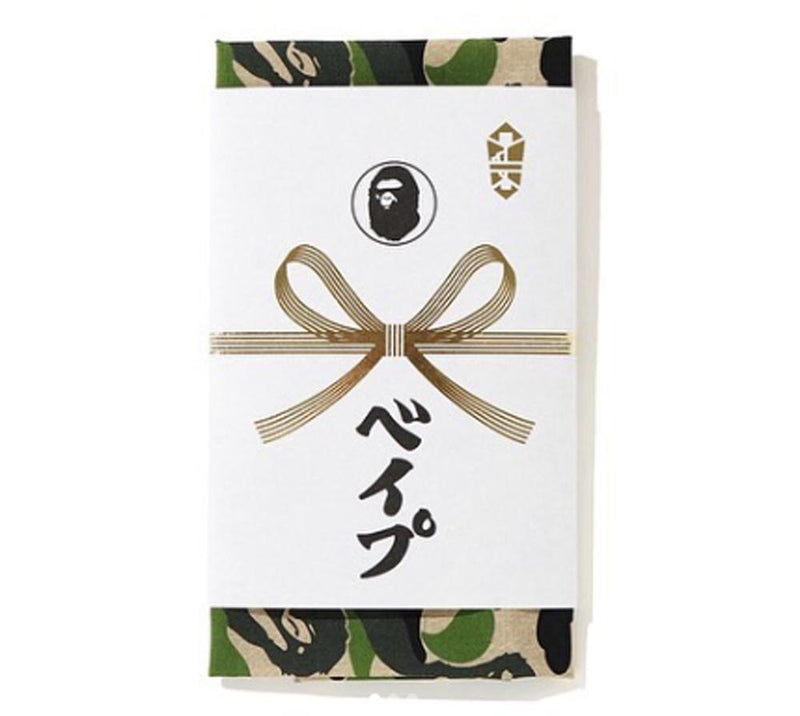 A BATHING APE ABC CAMO TENUGUI JAPANESE TOWEL - happyjagabee store