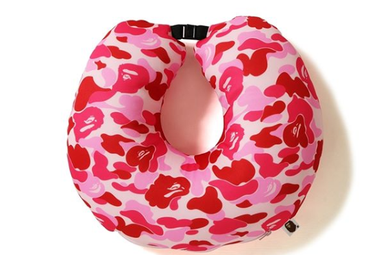 BAPE Abc Neck Pillow Pillow Pink