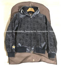 BAPE x COACH LEATHER SHARK HOODIE JACKET - happyjagabee store