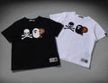 A BATHING APE BAPE KIDS 15TH ANNIVERSARY X mastermind APE HEAD & MILO TEE [ KIDS ]