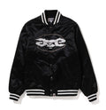 A BATHING APE APE RELAXED FIT NYLON VARSITY JACKET