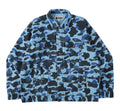 A BATHING APE COLOR CAMO DENIM JACKET
