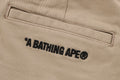 A BATHING APE BAPE KIDS TUCK CHINO PANTS ( KIDS & JUNIOR )