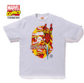A BATHING APE BAPE x MARVEL CAMO IRON MAN TEE