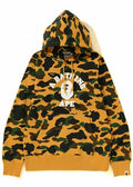 A BATHING APE 1ST CAMO COLLEGE PULLOVER HOODIE - happyjagabee store