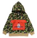 A BATHING APE ABC CAMO BIG POCKET PULLOVER HOODIE ( KIDS & JUNIOR )
