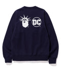 A BATHING APE BAPE × DC MADISON AVENUE SUPERMAN CREWNECK