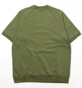 A BATHING APE CAPTAIN APE PIRATE SHORT SLEEVE SWEAT CREWNECK