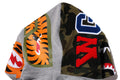 A BATHING APE CRAZY FACE FULL ZIP HOODIE