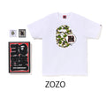 A BATHING APE BAPE STORE JAPAN LIMITED BAPE 30TH ANNIV. APE HEAD TEE SET w/ Pins & Magnet
