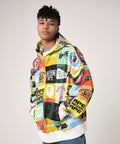 A BATHING APE BAPE CLASSIC LOGO LOOSE FIT PULLOVER HOODIE