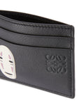 LOEWE x Spirited Away No-Fcae Kaonashi plain cardholder in classic calfskin