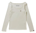 A BATHING APE Ladies' APE HEAD ONE POINT RIB L/S TEE