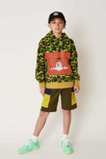 A BATHING APE ABC CAMO BIG POCKET PULLOVER HOODIE ( KIDS & JUNIOR )