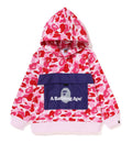 A BATHING APE ABC CAMO BIG POCKET PULLOVER HOODIE ( KIDS & JUNIOR )