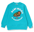 A BATHING APE BAPE KIDS BABY MILO FRUIT CREWNECK