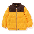 A BATHING APE BAPE KIDS DETACHABLE DOWN JACKET