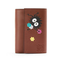 LOEWE x Spirited Away Dust Bunny Susuwatari small vertical wallet in classic calfskin