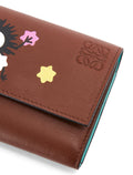 LOEWE x Spirited Away Dust Bunny Susuwatari small vertical wallet in classic calfskin