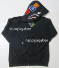 A BATHING APE SHARK FULL ZIP HOODIE