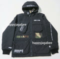 A BATHING APE - AAPE REG DOWN HOODIE JACKET