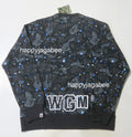 A BATHING APE SPACE CAMO SHARK CREWNECK