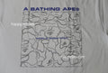 [2XL] A BATHING APE A BATHING APE LINE CAMO TEE White