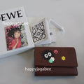 LOEWE x Spirited Away Dust Bunny Susuwatari small vertical wallet in classic calfskin