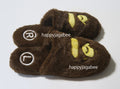 A BATHING APE APE HEAD SLIPPERS
