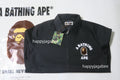A BATHING APE MULTI FONTS RELAX ZIP JACKET