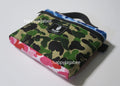 A BATHING APE ABC MIX CAMO MUSIC POUCH