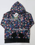 A BATHING APE BAPE x GHOSTBUSTERS CAMO FULL ZIP HOODIE