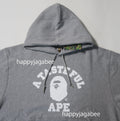 A BATHING APE BAPE x JJJJOUND RELAXED CLASSIC COLLEGE PULLOVER HOODIE