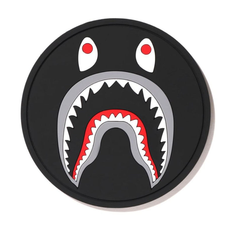 A BATHING APE SHARK RUBBER COASTER